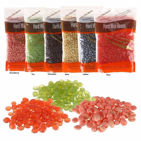 Hard wax Beans, Hair Removing, 100gm (Random  Color)