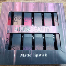 Huda Bullet Matte Lipstick Pack Off 12