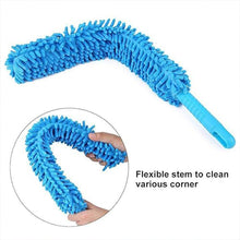 Fan Duster Flexible, Stainless Steel Handle (random Color)