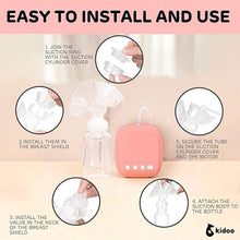 Electric Breast Pumps, Automatic Hands-free Portable Rechargeable Breast Pump (random Color)