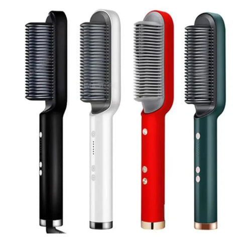 Electric Professional Hair Straightening Brush (Random Color)